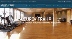 Desktop Screenshot of neuro-ifrah.org