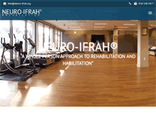 Tablet Screenshot of neuro-ifrah.org